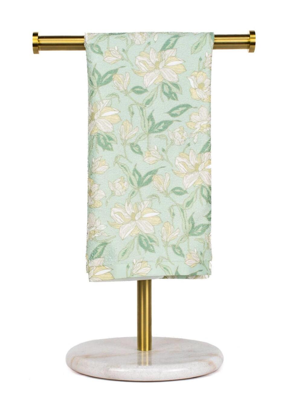 Magnolia Kitchen Towel   Misty Blue/Multi   15x25
